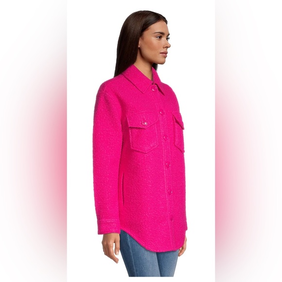 💗Hot Magenta Wool Jacket💗 - Picture 2 of 9